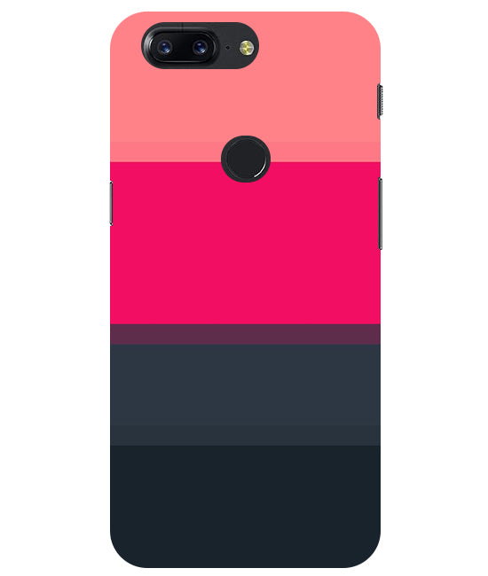 Colorful Stripes Back Cover For Oneplus 5T