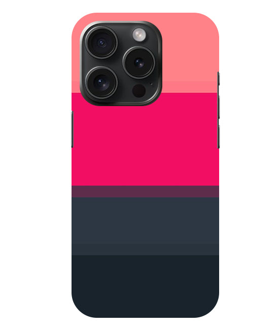 Colorful Stripes Back Cover For Apple Iphone 15 Pro