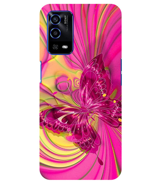 Butterfly 2 Back Cover For Oppo A53S 5G