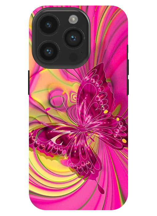 Butterfly 2 Back Cover For Apple Iphone 14 Pro