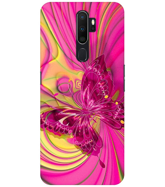 Butterfly 2 Back Cover For Oppo A5 2020