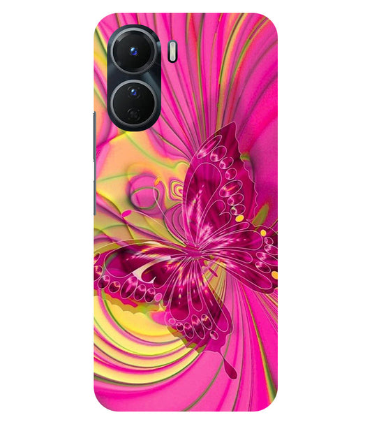 Butterfly 2 Back Cover For Vivo Y16 5G