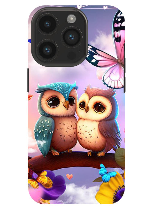 Owl Back Cover For Apple Iphone 14 Pro