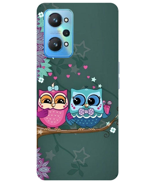 Heart Owl Design Back Cover For Realme GT Neo 2/Neo 3T
