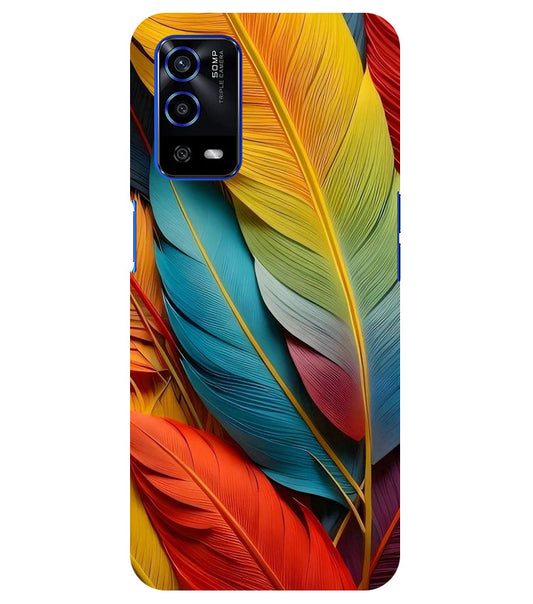 Multicolor Back Cover For  Oppo A16