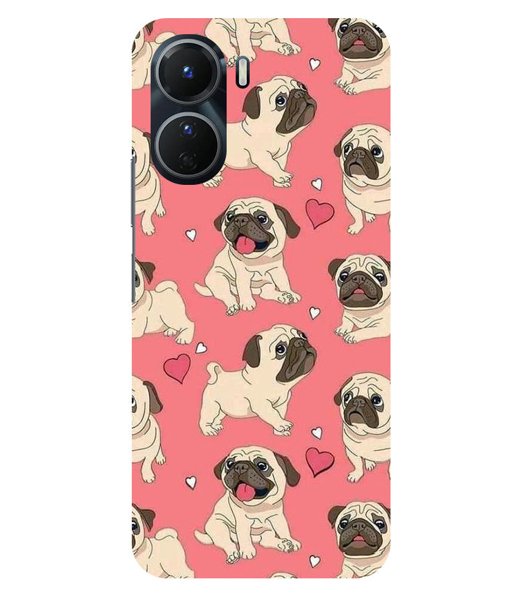 Cuties Puppy Back Cover for Vivo Y16 5G