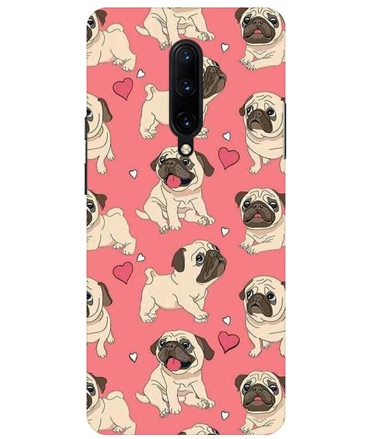 Cuties Puppy Back Cover for  OnePlus 7 Pro