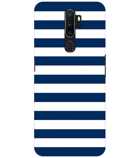 Stripes Back Cover For  Oppo A9 2020