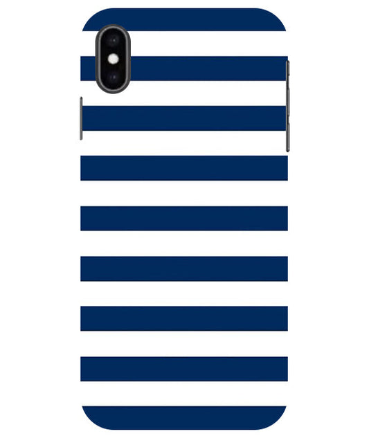 Stripes Back Cover For  Apple Iphone X