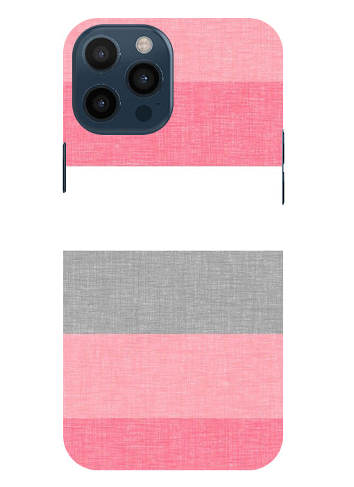 Multicolor Stripes Back Cover For  Apple Iphone 12 Pro