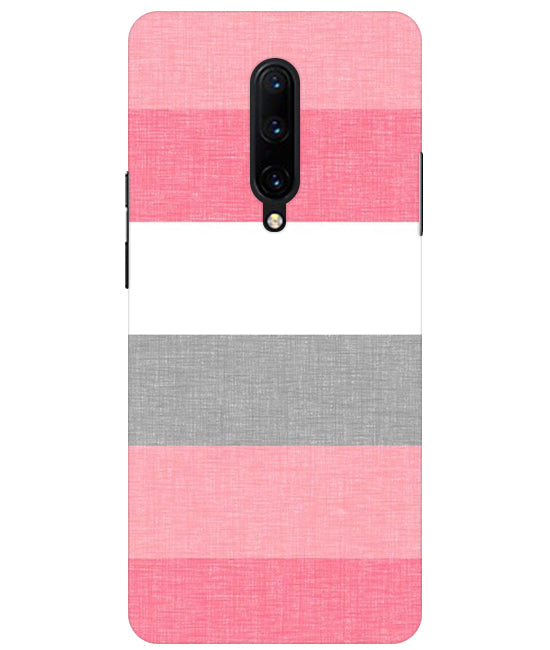 Multicolor Stripes Back Cover For OnePlus 7 Pro