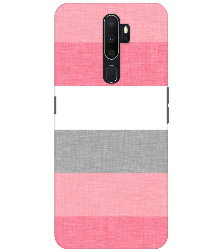 Multicolor Stripes Back Cover For Oppo A5 2020
