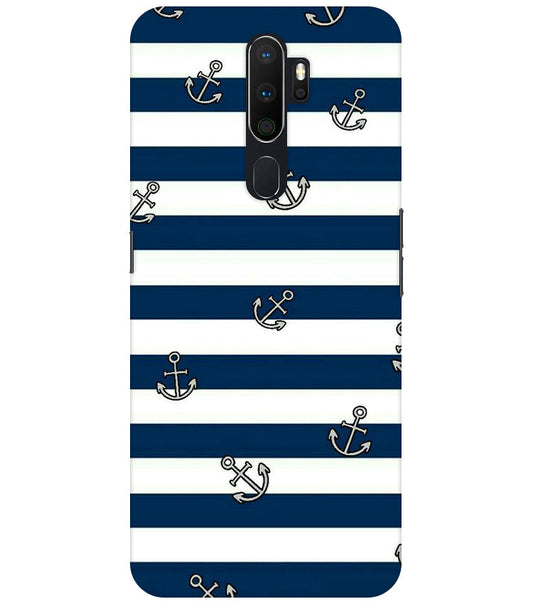 Stripes Patter Back Cover For  Oppo A9 2020