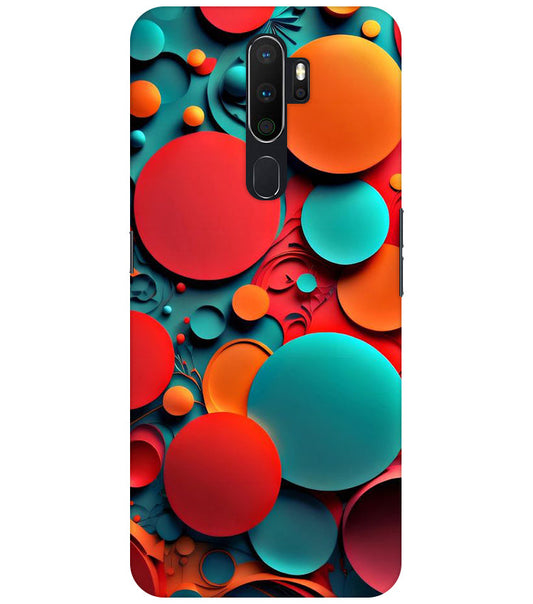 Colorful Back Cover For  Oppo A9 2020