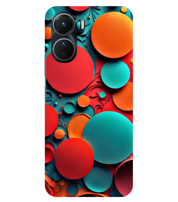 Colorful Back Cover For Vivo Y16 5G