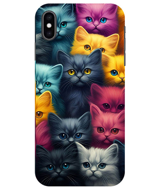 Cat Back Cover For  Apple Iphone X