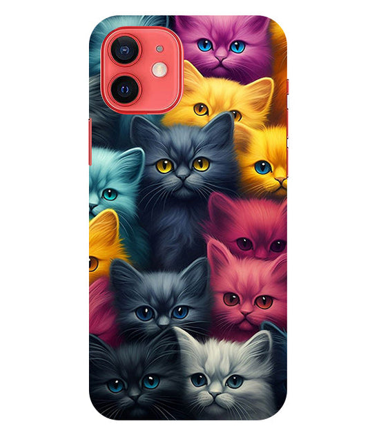 Cat Back Cover For  Apple Iphone 12 Mini