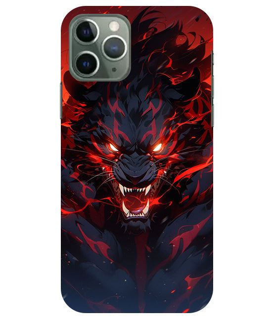 Angry Lion Back Cover For Apple Iphone 11 Pro