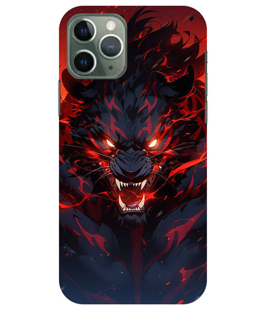 Angry Lion Back Cover For  Apple Iphone 11 Pro