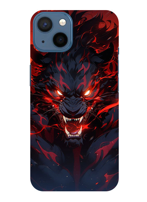 Angry Lion Back Cover For Apple Iphone 15