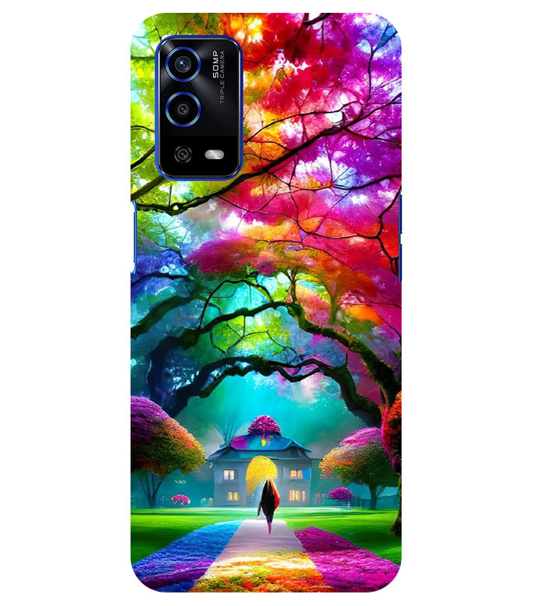 Love Art Back Cover For Oppo A53S 5G