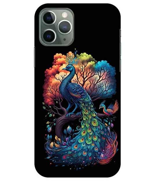 Peacock Back Cover For  Apple Iphone 11 Pro