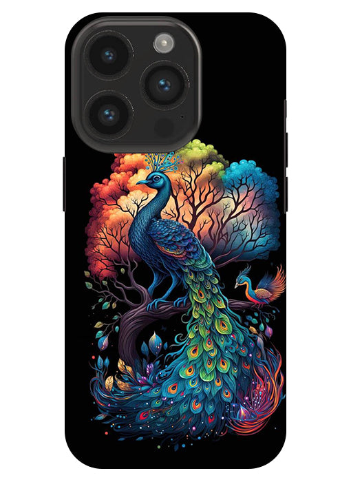 Peacock Back Cover For Apple Iphone 14 Pro