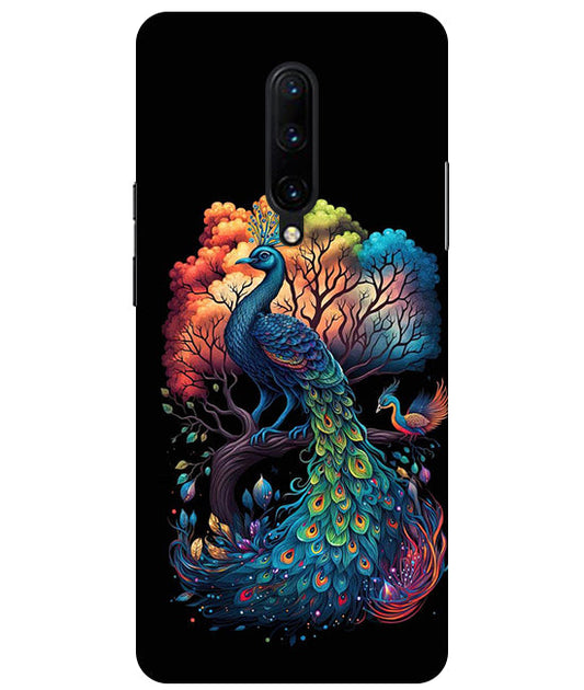 Peacock Back Cover For  OnePlus 7 Pro