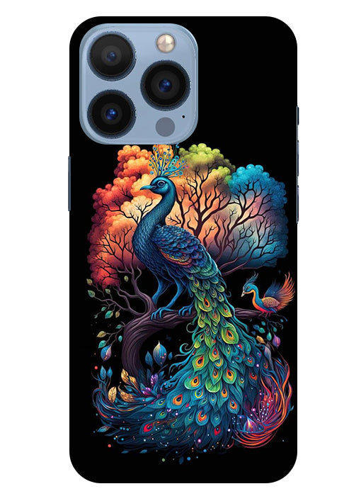 Peacock Back Cover For Apple Iphone 13 Pro