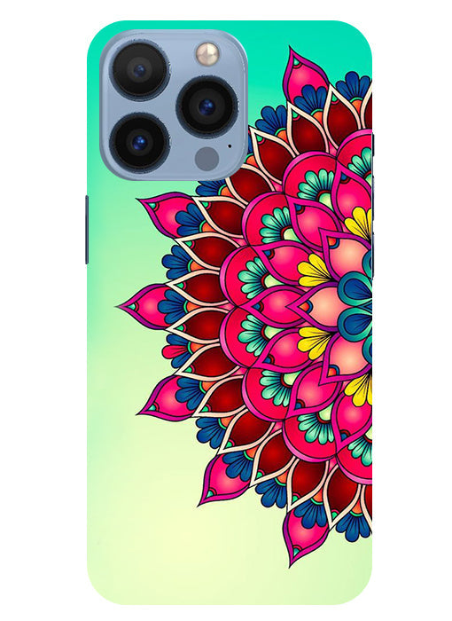 Colorful Mandala Back Cover For Apple Iphone 13 Pro Max