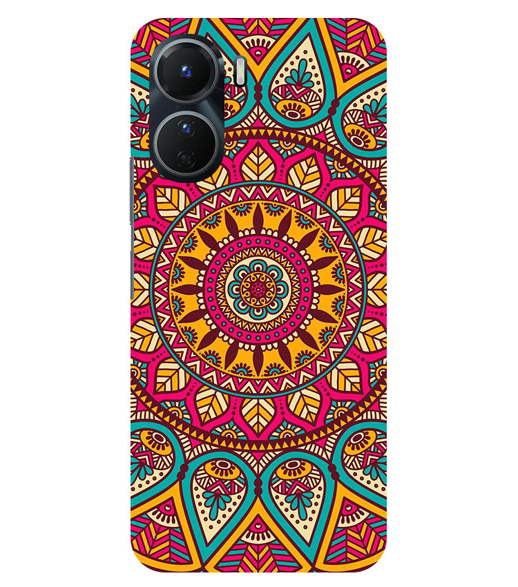 mandala Back Cover For Vivo T2X 5G/Y56 5G