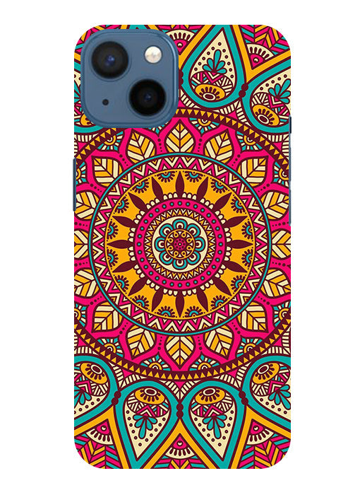mandala Back Cover For Apple Iphone 15