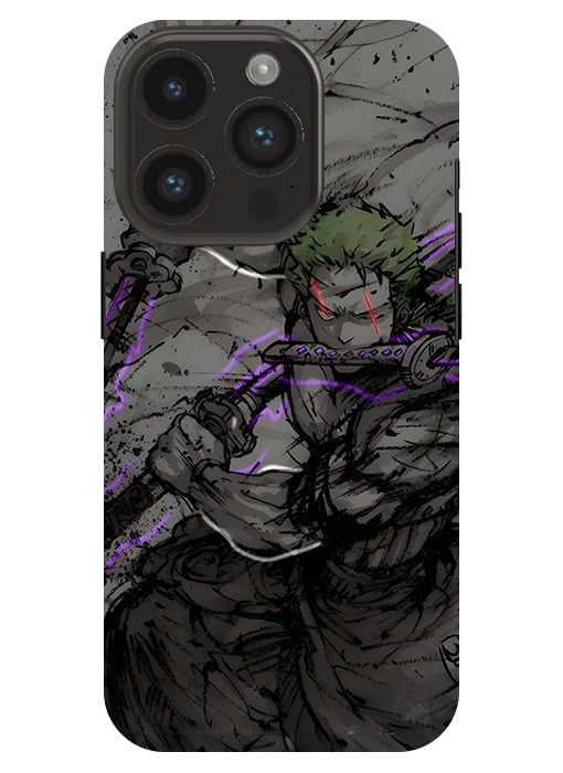 Zoro Three Sword Style Phone Case For Apple Iphone 14 Pro