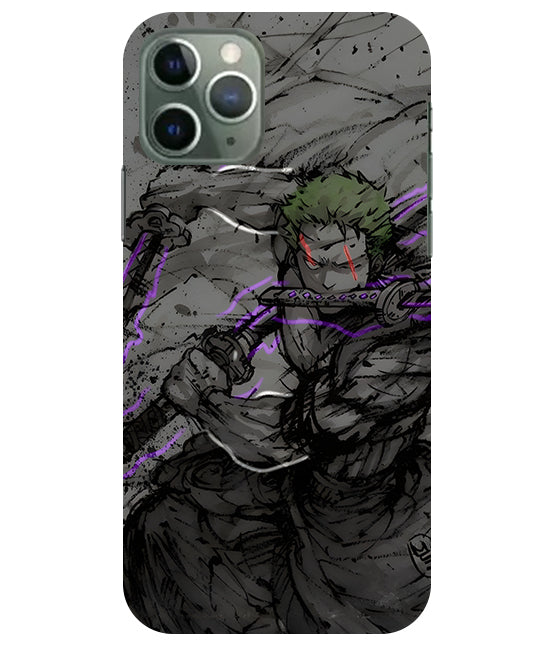 Zoro Three Sword Style Phone Case For Apple Iphone 11 Pro