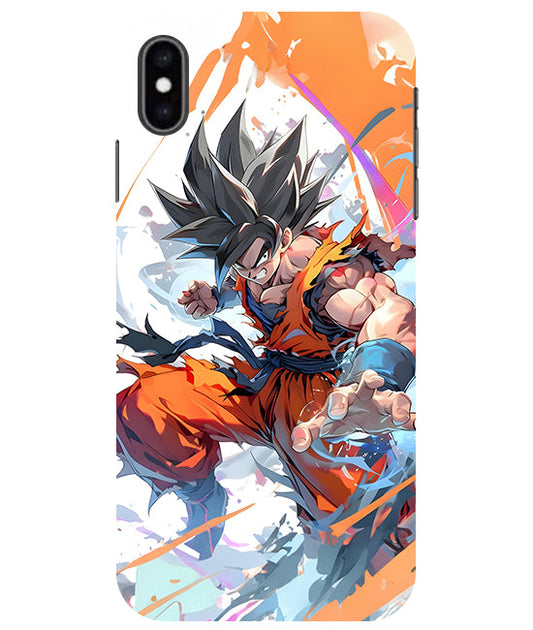 Goku Phone case{Dragonball Super} Back Cover For  Apple Iphone X