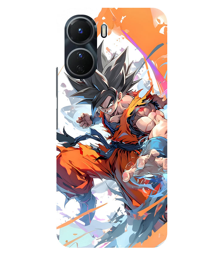 Goku Phone case{Dragonball Super} Back Cover For Vivo Y16 5G