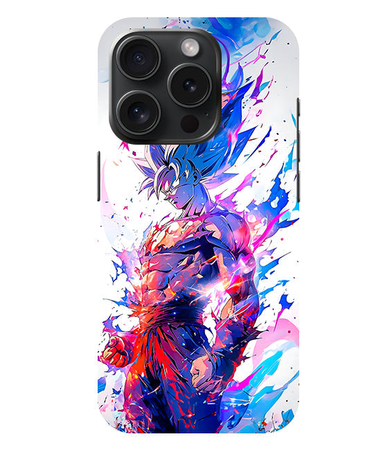 Goku Stylish Phone Case For Iphone 15 Pro