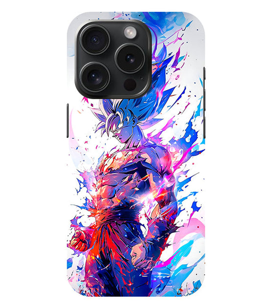 Goku Stylish Phone Case For  Iphone 15 Pro
