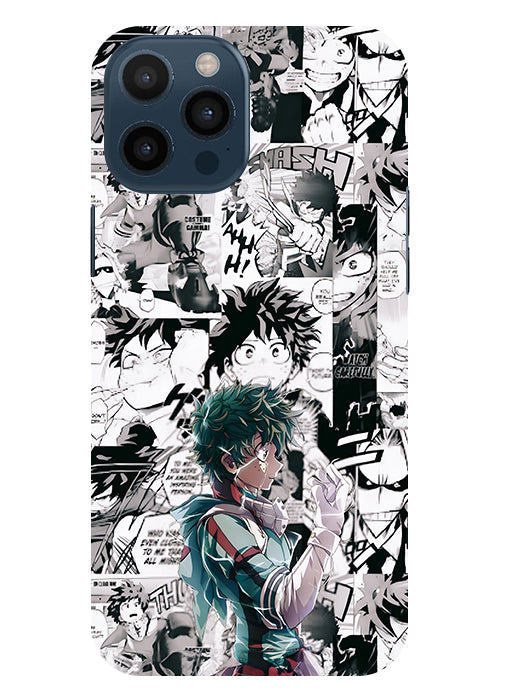 Izuku Midoriya Manga Phone Case For  Apple Iphone 12 Pro
