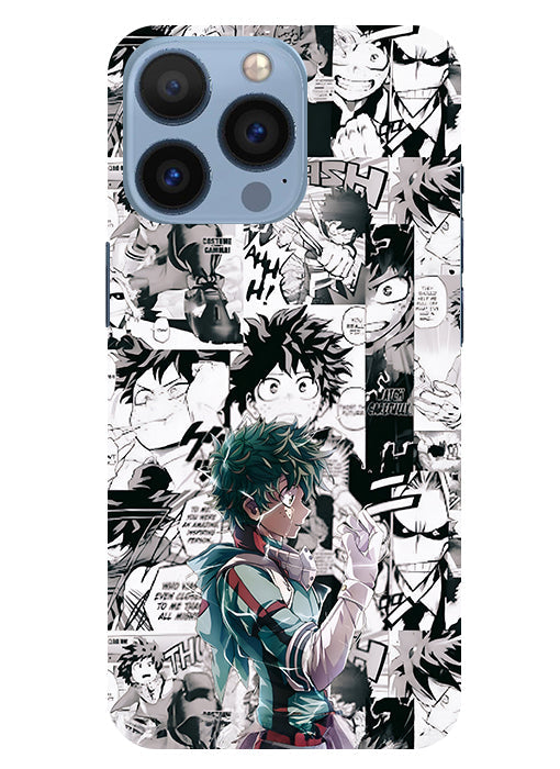 Izuku Midoriya Manga Phone Case For Apple Iphone 13 Pro Max