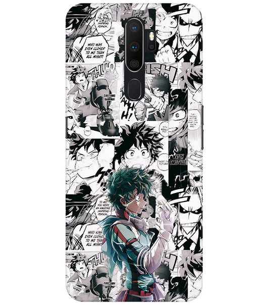 Izuku Midoriya Manga Phone Case For  Oppo A9 2020