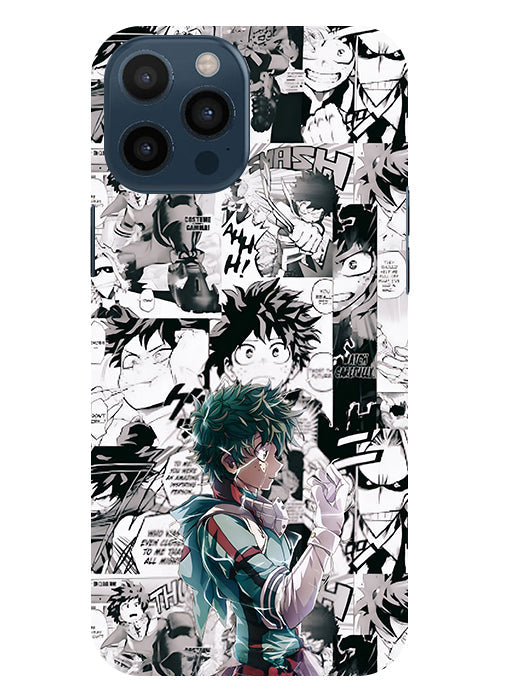 Izuku Midoriya Manga Phone Case For Apple Iphone 12 Pro Max