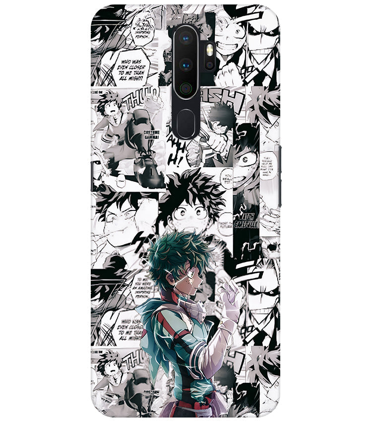 Izuku Midoriya Manga Phone Case For Oppo A5 2020