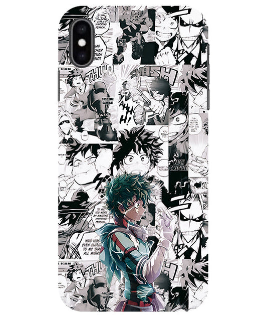 Izuku Midoriya Manga Phone Case For  Apple Iphone X