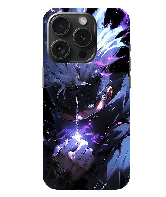 Satoru Gojo Purple Phone Case For Iphone 15 Pro Max