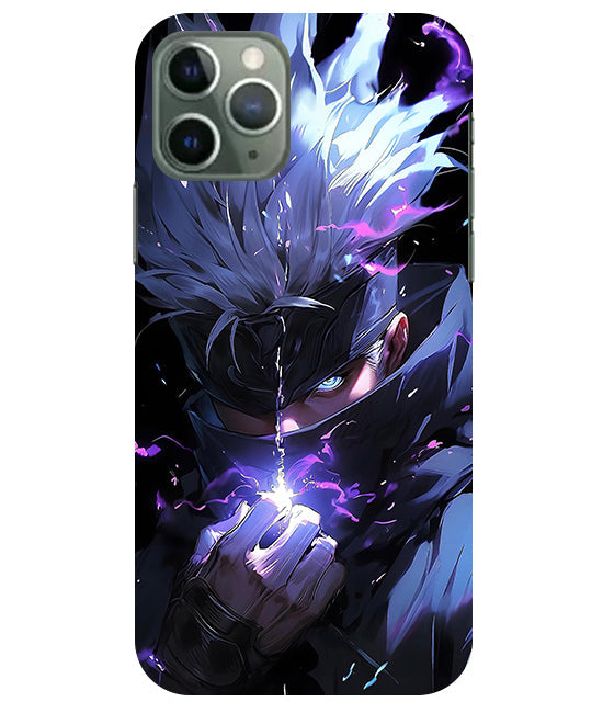 Satoru Gojo Purple Phone Case For Apple Iphone 11 Pro