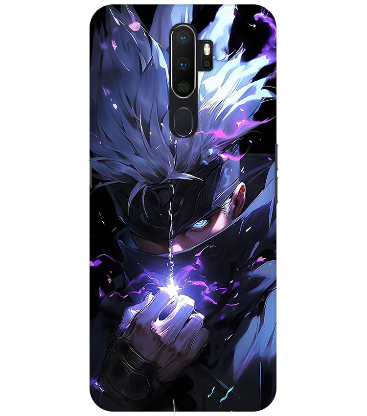 Satoru Gojo Purple Phone Case For Oppo A9 2020