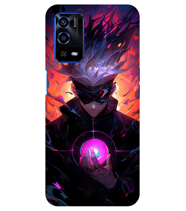 Satoru Gojo Stylish Phone Case For Oppo A55