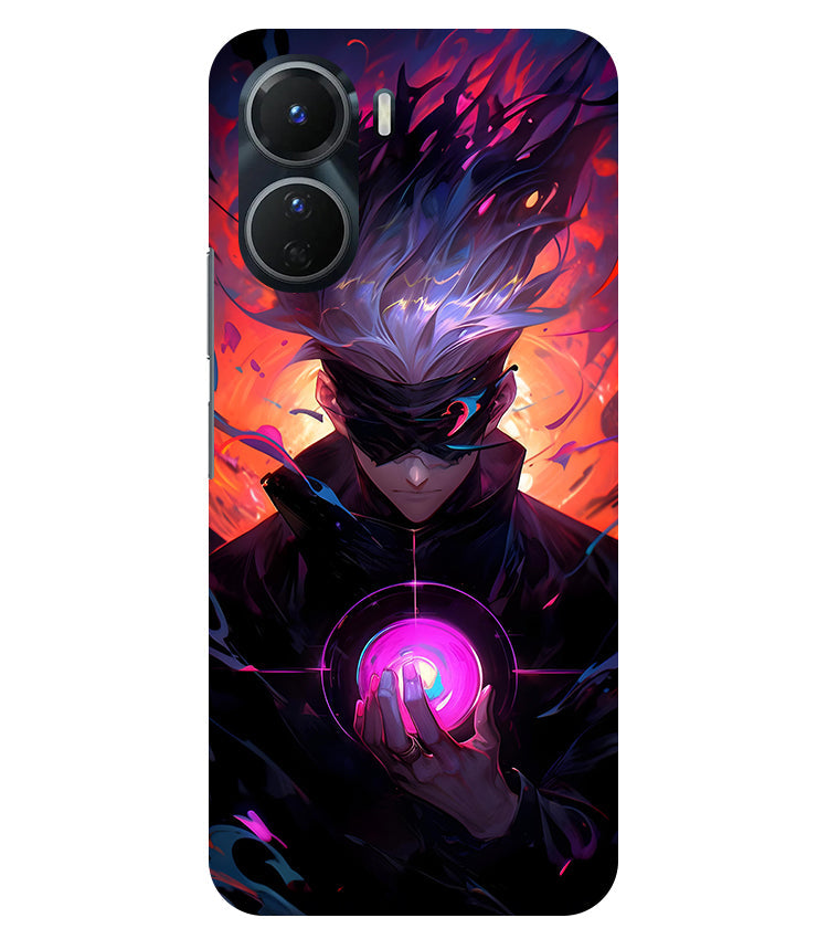 Satoru Gojo Stylish Phone Case For Vivo Y16 5G