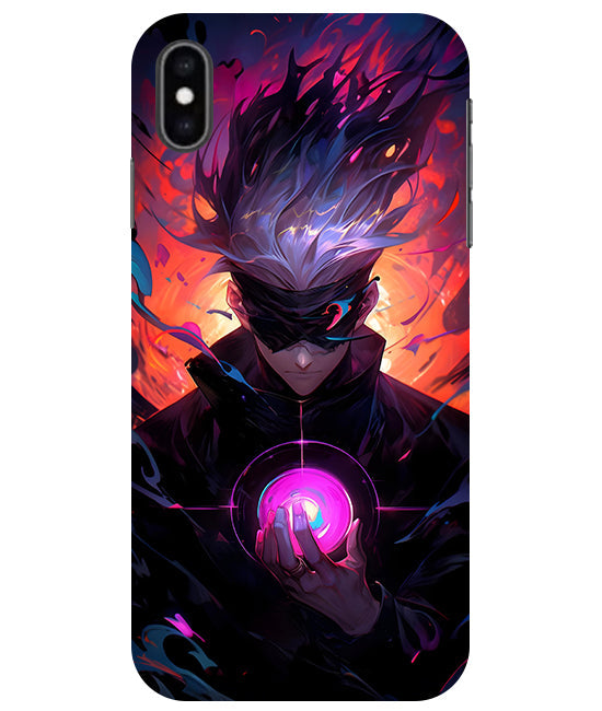 Satoru Gojo Stylish Phone Case For Apple Iphone X